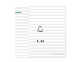 KG215一位门铃开关