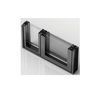 MC013纱窗一体双内开系统窗