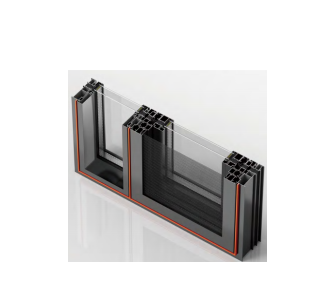 MC016窗纱一体外开系统窗